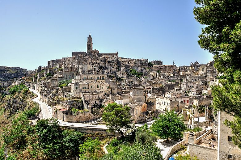 Vue de Matera