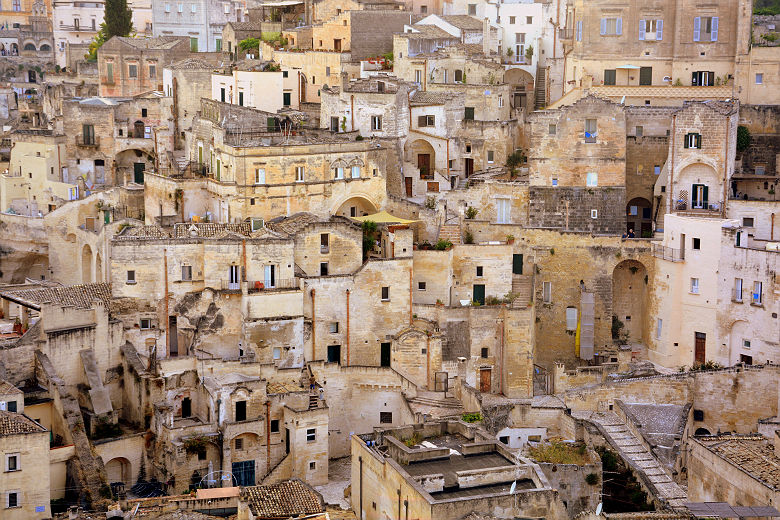 Dans les rues de Matera