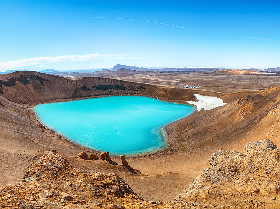 Cratere Viti à Krafla, Islande