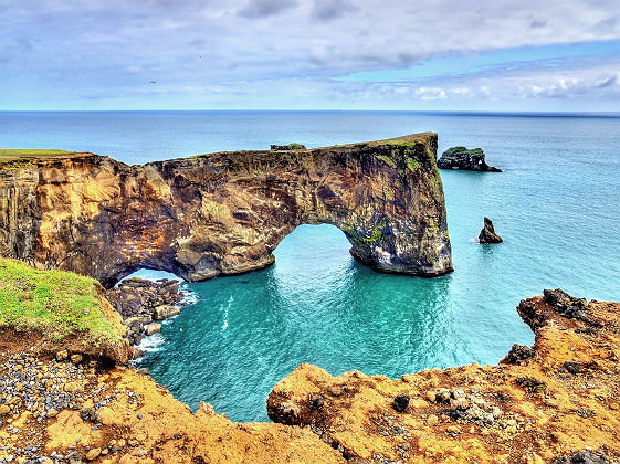 Falaises de Dyrhólaey, Islande