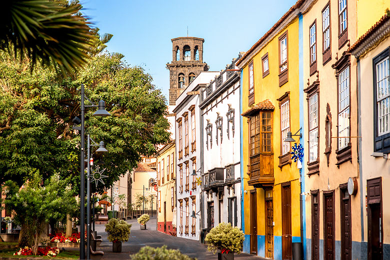 Dans les rues de La Laguna, Tenerife - Canaries (Espagne)