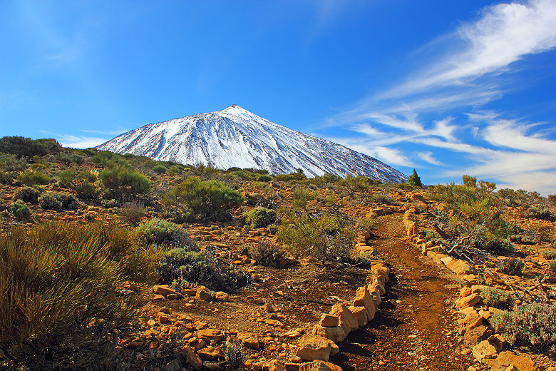 Chemin de randonnée du Mont Teide, Tenerife - Canaries (Espagne)