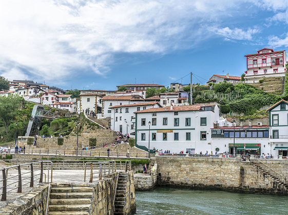 Vieux port de la ville de Getxo