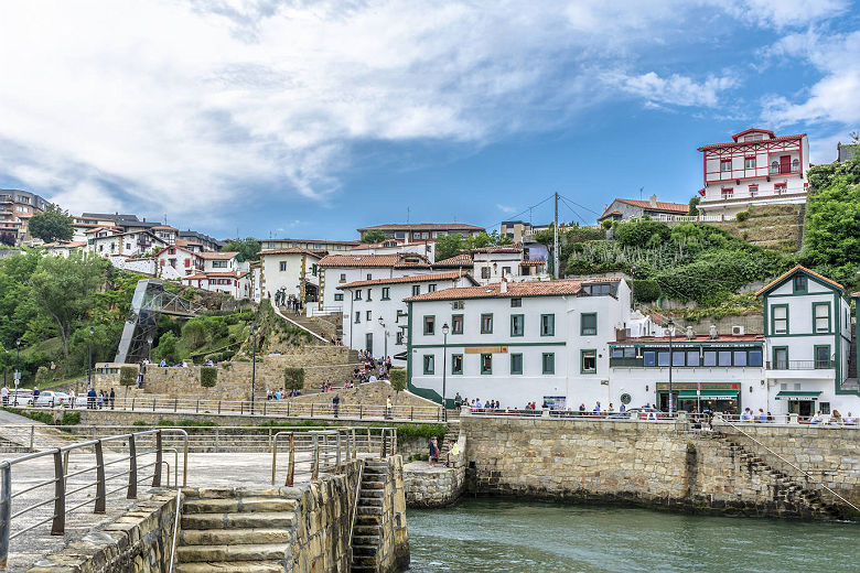 Vieux port de la ville de Getxo