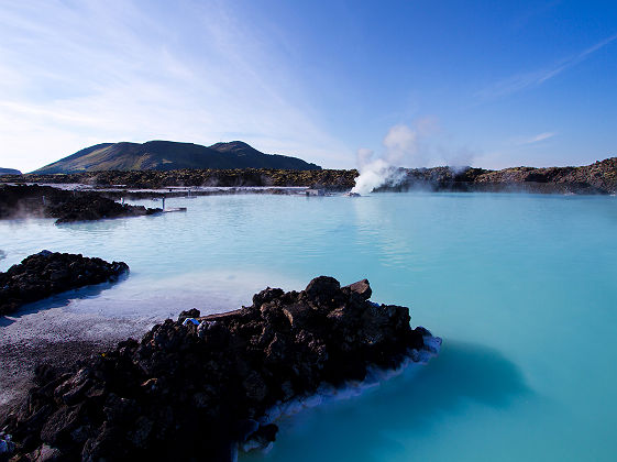 Islande - Lagon bleu géothermal (Bláa Lónið) à Reykjanesskagi