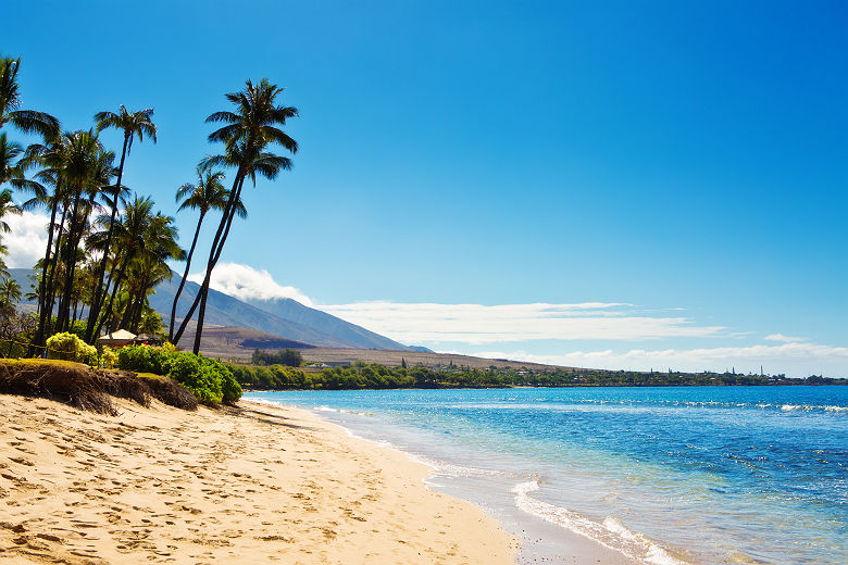 Hawaï - Plage Kaanapali sur l'île de Maui