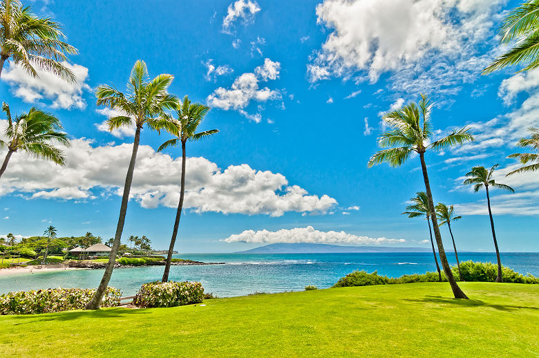 Plage de Kaanapali sur l'Ile de Maui - Hawaii