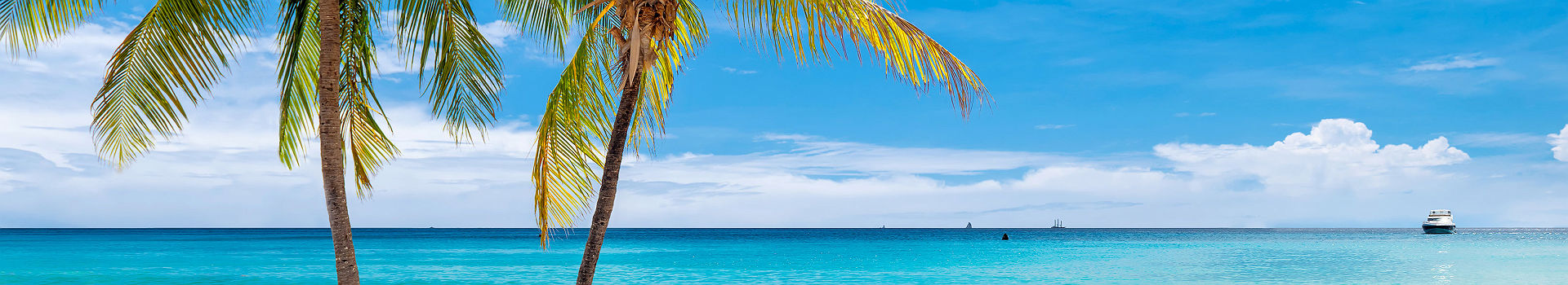 Plage de sable blanc en Jamaique