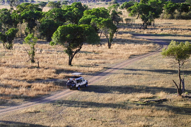 Trajet en 4x4 en tanzanie