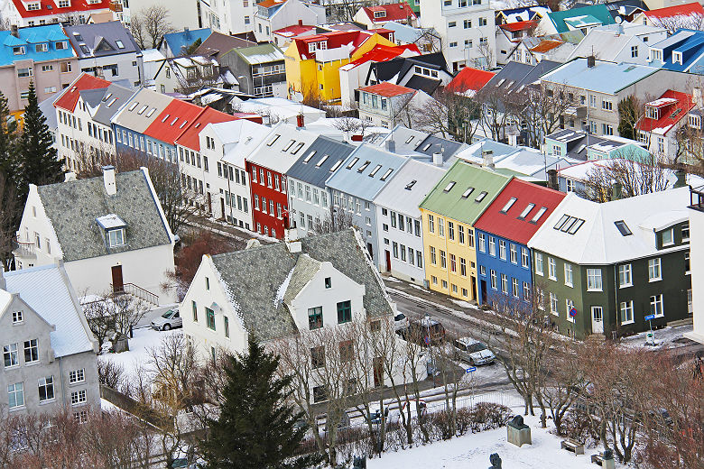 Reykjavik en hiver