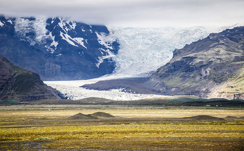 Glacier Myrdalsjokull