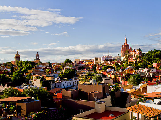 Paysage de San Miguel de Allende - Mexique