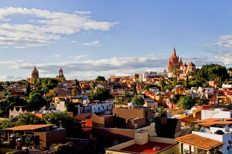 Paysage de San Miguel de Allende - Mexique