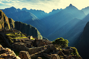 Pérou - Vue sur le site inca &quot;Machu Picchu&quot;