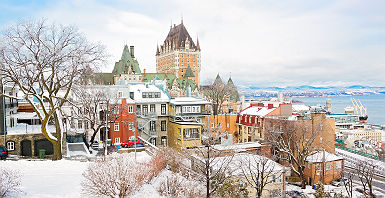 Chateau Frontenac à Quebec