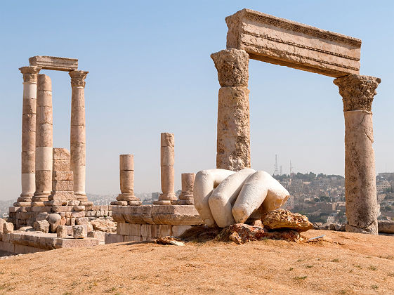 Temple d'Hercules à Amman - Jordanie