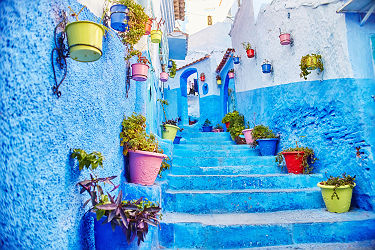 La ville bleue de Chefchaouen