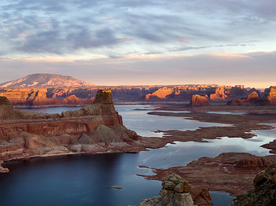 Le Lac Powell en Arizona, Etats Unis