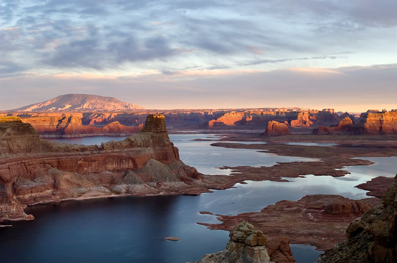 Le Lac Powell en Arizona, Etats Unis