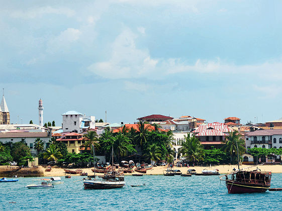 Plage de Stone Town à Zanzibar - Tanzanie