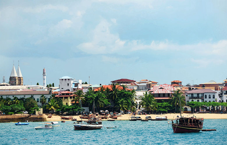 Plage de Stone Town à Zanzibar - Tanzanie