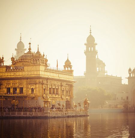 Le temple d'or à Amritsar - Inde