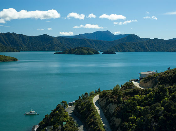 Queen Charlotte Sound, Picton, New Zealand