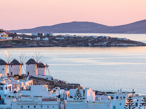 Moulins à vent de Mykonos - Grèce