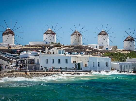 Moulins à vent de Mykonos - Grèce