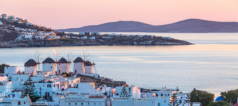 Moulins à vent de Mykonos - Grèce