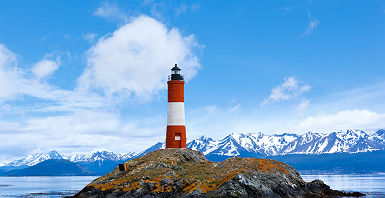 Argentine - Le Phare du Bout du monde (des éclaireurs) à Ushuaïa