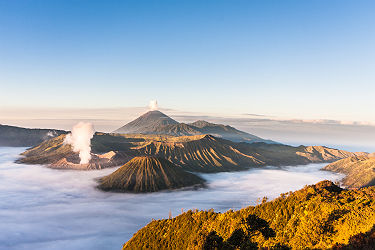 Indonésie - Volcans mont Bromo et mont Sumero à Java