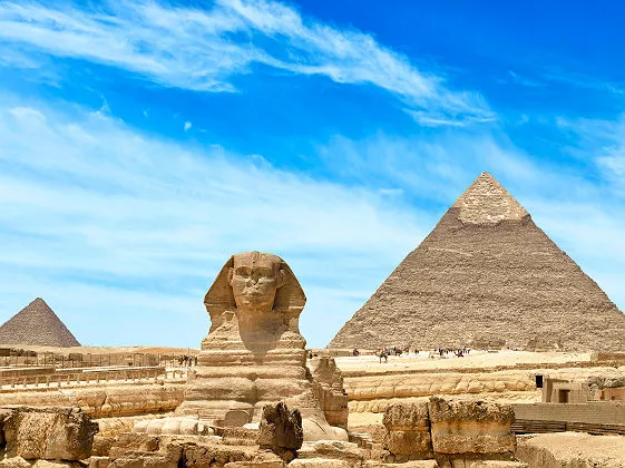 Pyramides de Gizeh et Sphinx - Le Caire, Egypte