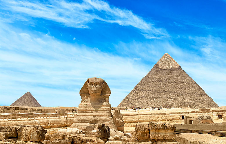 Pyramides de Gizeh et Sphinx - Le Caire, Egypte