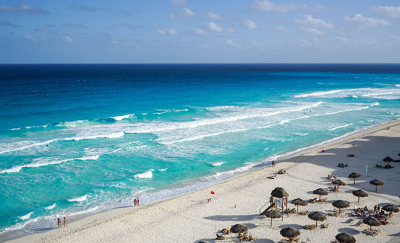 Plage de Cancun - Mexique