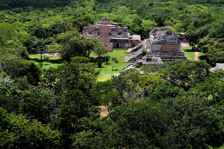 L'ancienne cité Maya de Ek Balam au Yucatan, Mexique