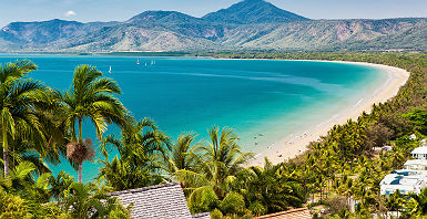 Australie - Vue sur le port Douglas et la baie à Queensland