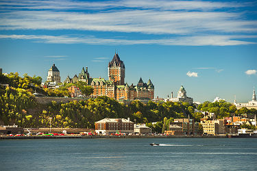 Canada - Vue sur la ville de Québec