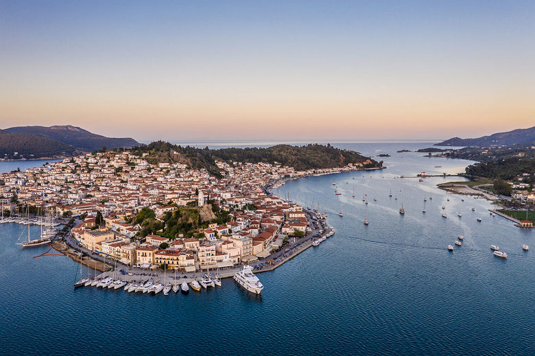 L'ile de Poros, Grèce