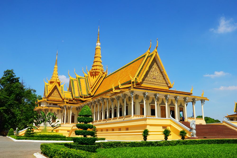 Palais royal de Phnom Penh - Cambodge