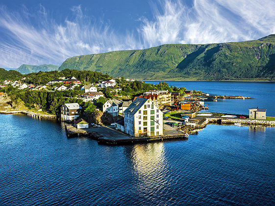 Norvège - Vue sur la ville Alesund