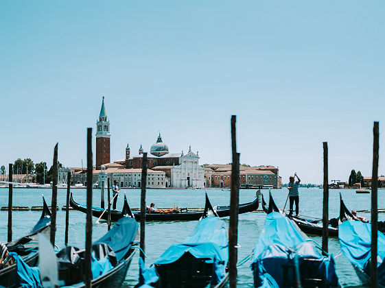 Vue sur San Giorgio Maggiore à Venise