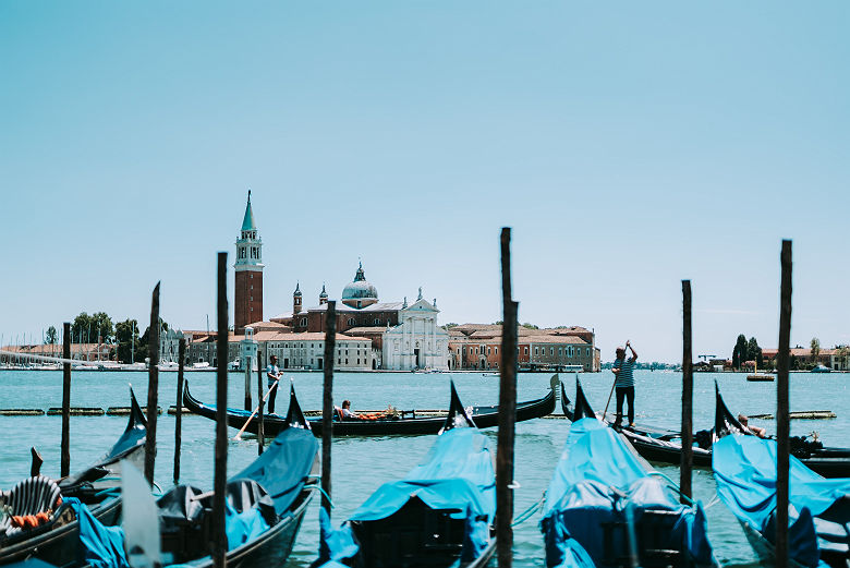 Vue sur San Giorgio Maggiore à Venise