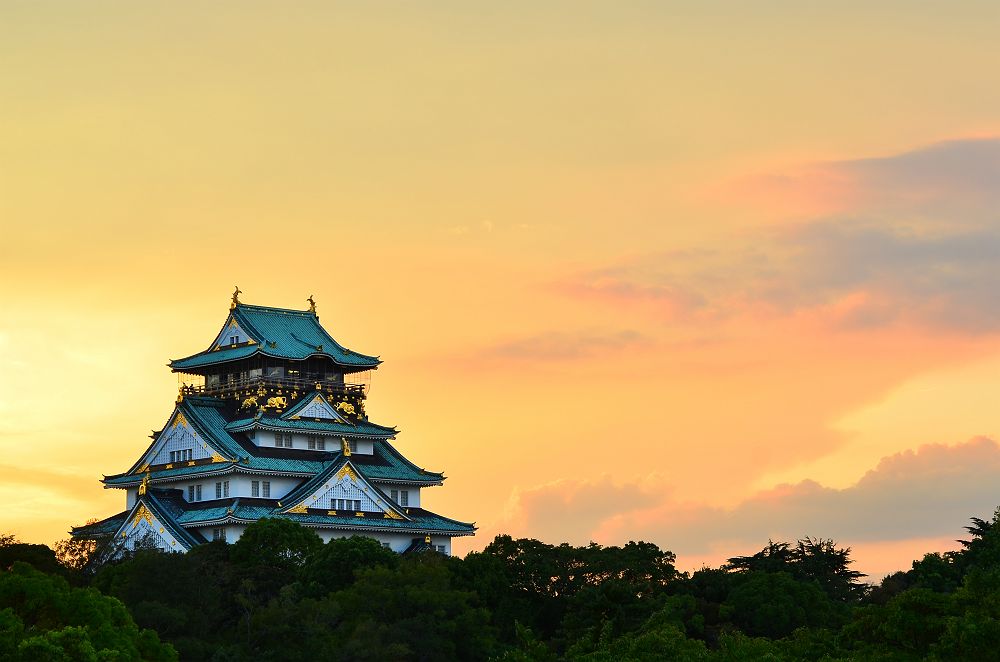 Chateau d'Osaka - Japon