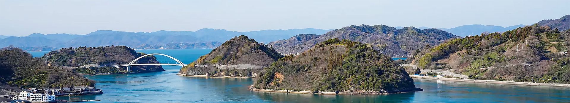 Vue de Mitarai, Kure, Japon