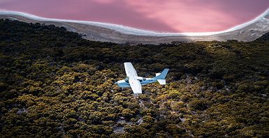 Pink Lake Australie occidentale