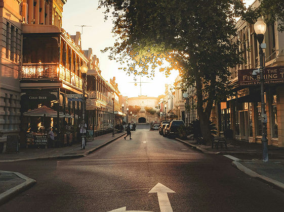 Quartier de Fremantle, Perth, WA, Australie