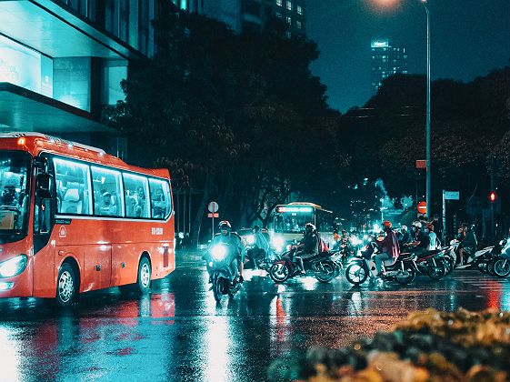 Ho Chi Minh Ville la nuit