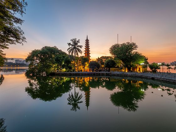 Pagode de Tran Quôc, Hanoi