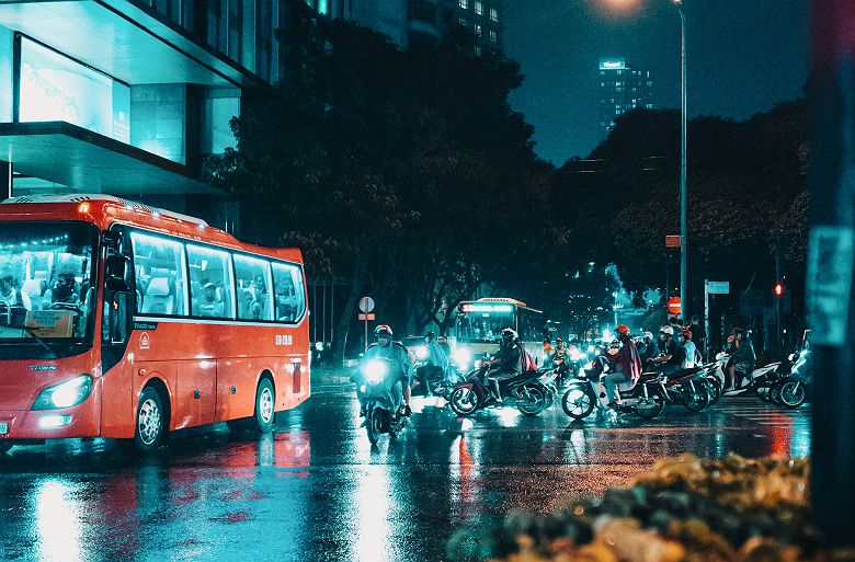 Ho Chi Minh Ville la nuit